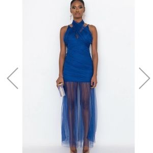 *NWT Tube Maxi Tulle Dress